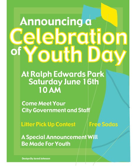 Advertisements and Fliers: Celebration of Youth